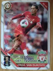 Карточка Virgil Van DIJK. Ван ДЮК - Голландия, Ливерпуль. Оптом скидки 30%!