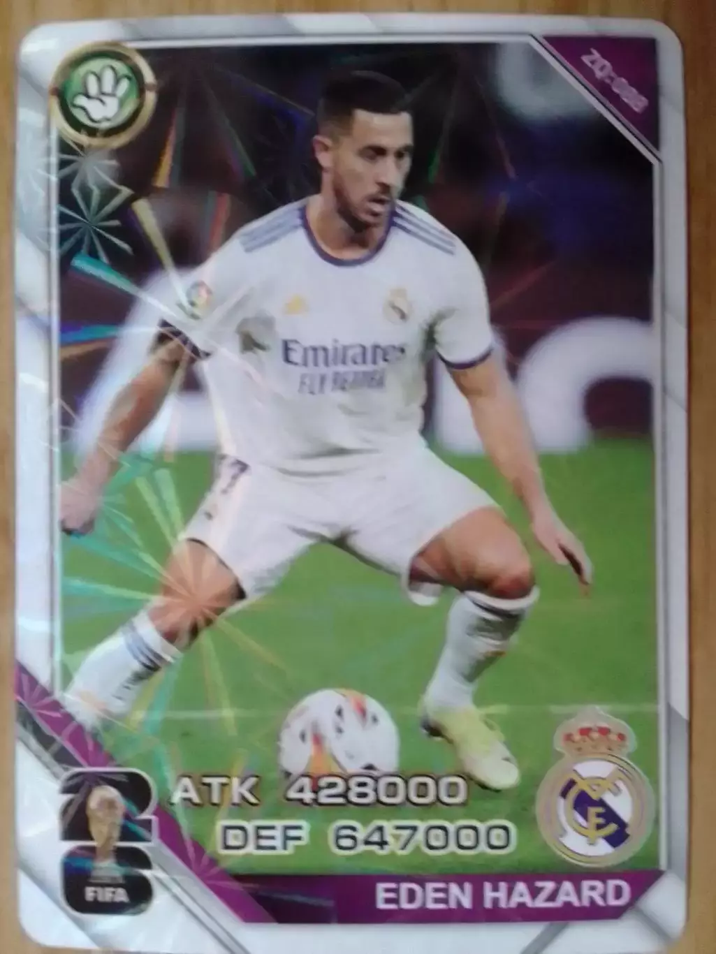 Карточка FIFA 26 - Eden HAZARD. Еден ГАЗАРД. Реал Мадрид. Оптом скидки 30%!