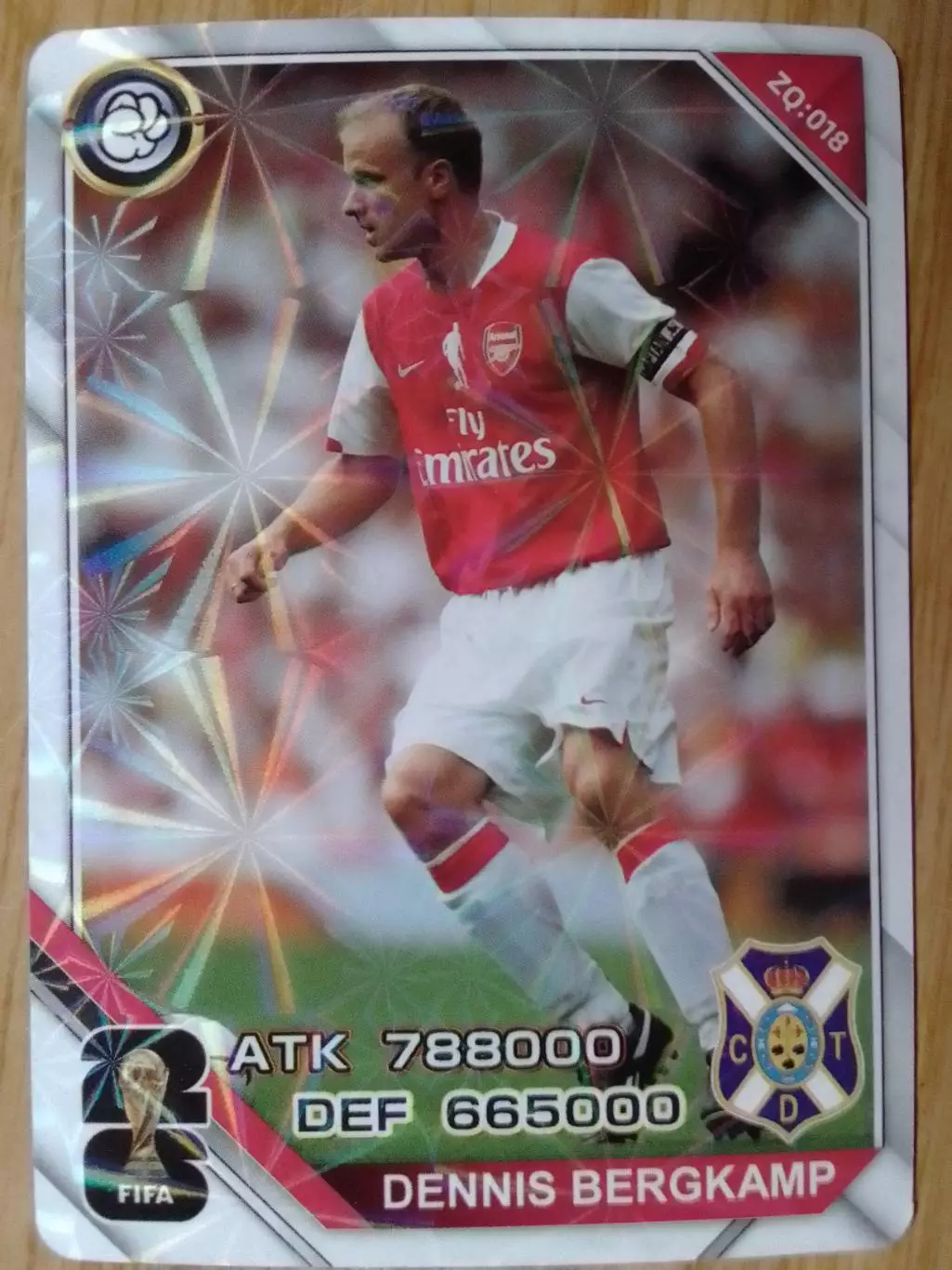 Карточка FIFA 26 - Dennis BERGKAMP. Денис БЕРГКАМП.. Голландия Оптом скидки 30%!