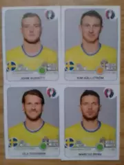Наклейка Паннини. John GUIDETTI. Швеція. Сельта. EURO 2016. Оптом скидки 30%