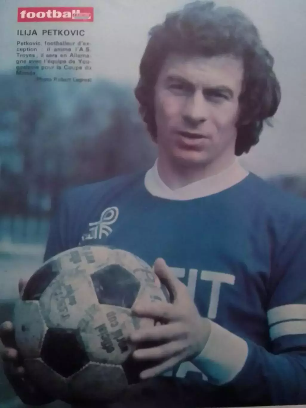 Илья ПЕТКОВИЧ - ТРУА 1977 сборная Югославия (21 х 27.5 см.) Оптом скидки до 30%!