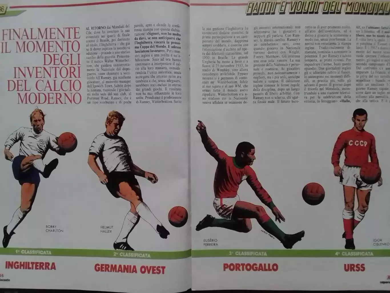 LA STORIA DEI MONDIALI. ЧЕМПИОНАТ МИРА 1966 Англия. Раритет. Оптом скидки 30%! 1