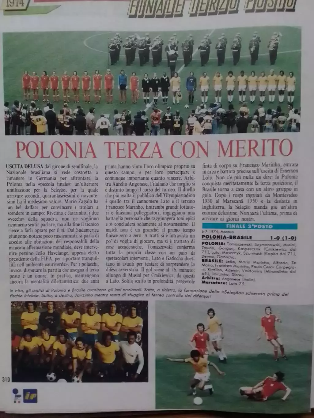 LA STORIA DEI MONDIALI. ЧЕМПИОНАТ МИРА 1974 Германия. Раритет. Оптом скидки 30%! 4