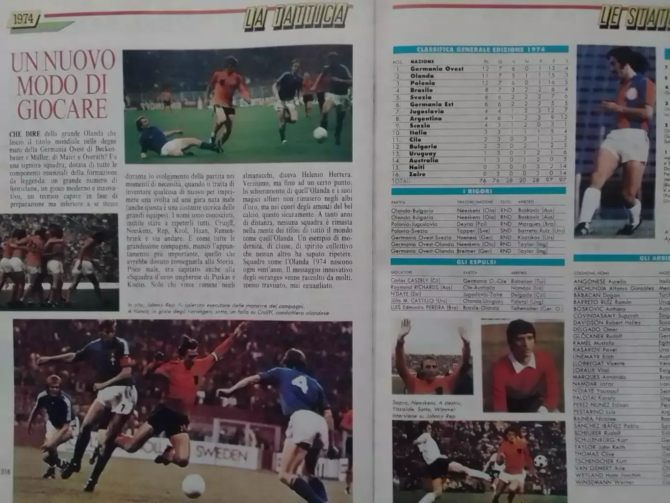 LA STORIA DEI MONDIALI. ЧЕМПИОНАТ МИРА 1974 Германия. Раритет. Оптом скидки 30%! 5