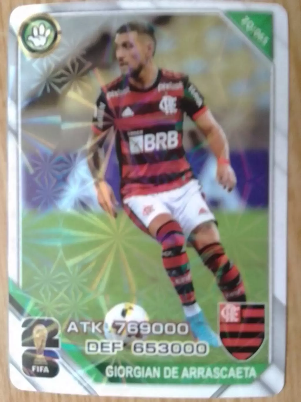 Карточка FIFA 26 - Giorgian DE ARRASCAETA. Уругвай, Фламенго. Оптом скидки 30%!