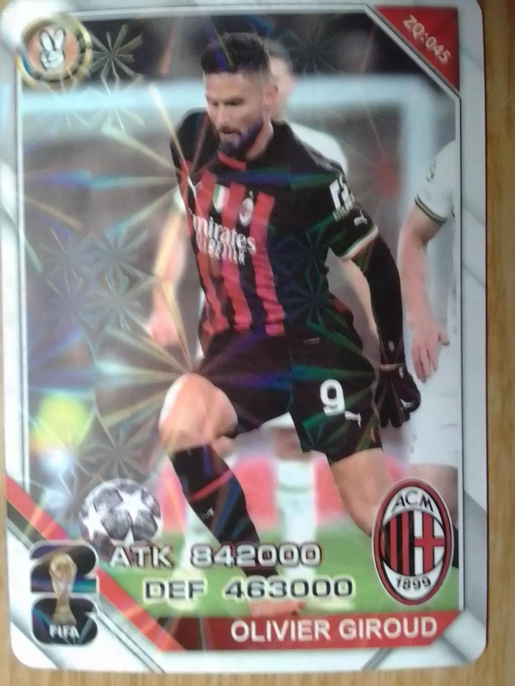 Карточка FIFA 26 - Oliver GIROUD, Оливер ЖИРУ. Франция, Милан. Оптом скидки 30%