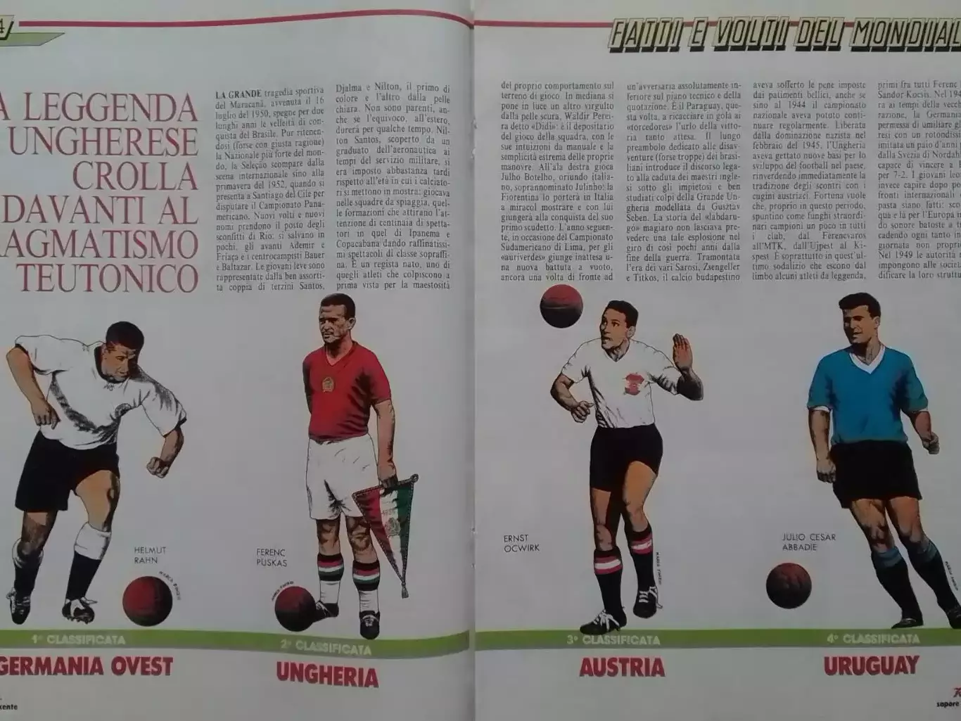 LA STORIA DEI MONDIALI. ЧЕМПИОНАТ МИРА 1954 Швейцария Раритет. Оптом скидки 30%! 1