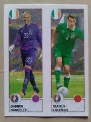 Паннини EURO 2016. D.RANDOLPH. S.COLEMAN Ирландия. Оптом скидки до 31%