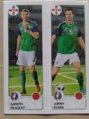 Паннини EURO 2016 - Garret McAULEY, J.EVANS. Cеверн. Ирландия. Оптом скидки 30%
