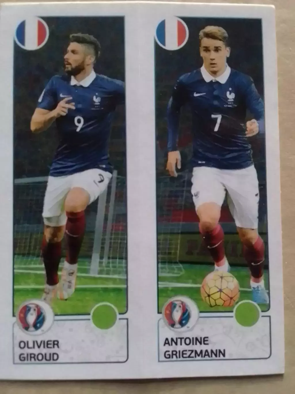 Паннини ЕВРО 2016 - Oliver GIROUD. Antuan GRIEZMANN. Франция. Оптом скидки 30%