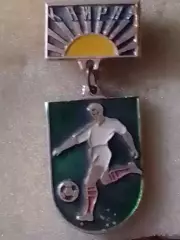 Футбольн. значок. сер. 6.-8. КАЙРАТ Алма-Ата. Footbal Pins,. Оптом скидки 30%!