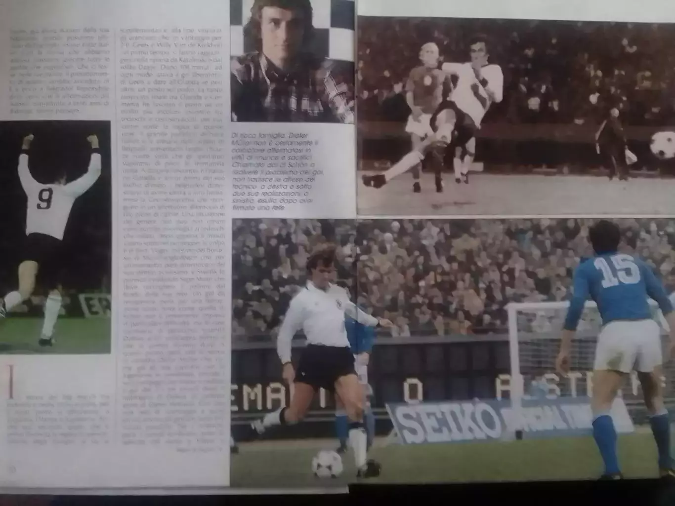 LA STORIA ЧЕМПИОНАТ ЕВРОПИ 1976! без заднего постера. Раритет. Оптом скидки 30%! 2