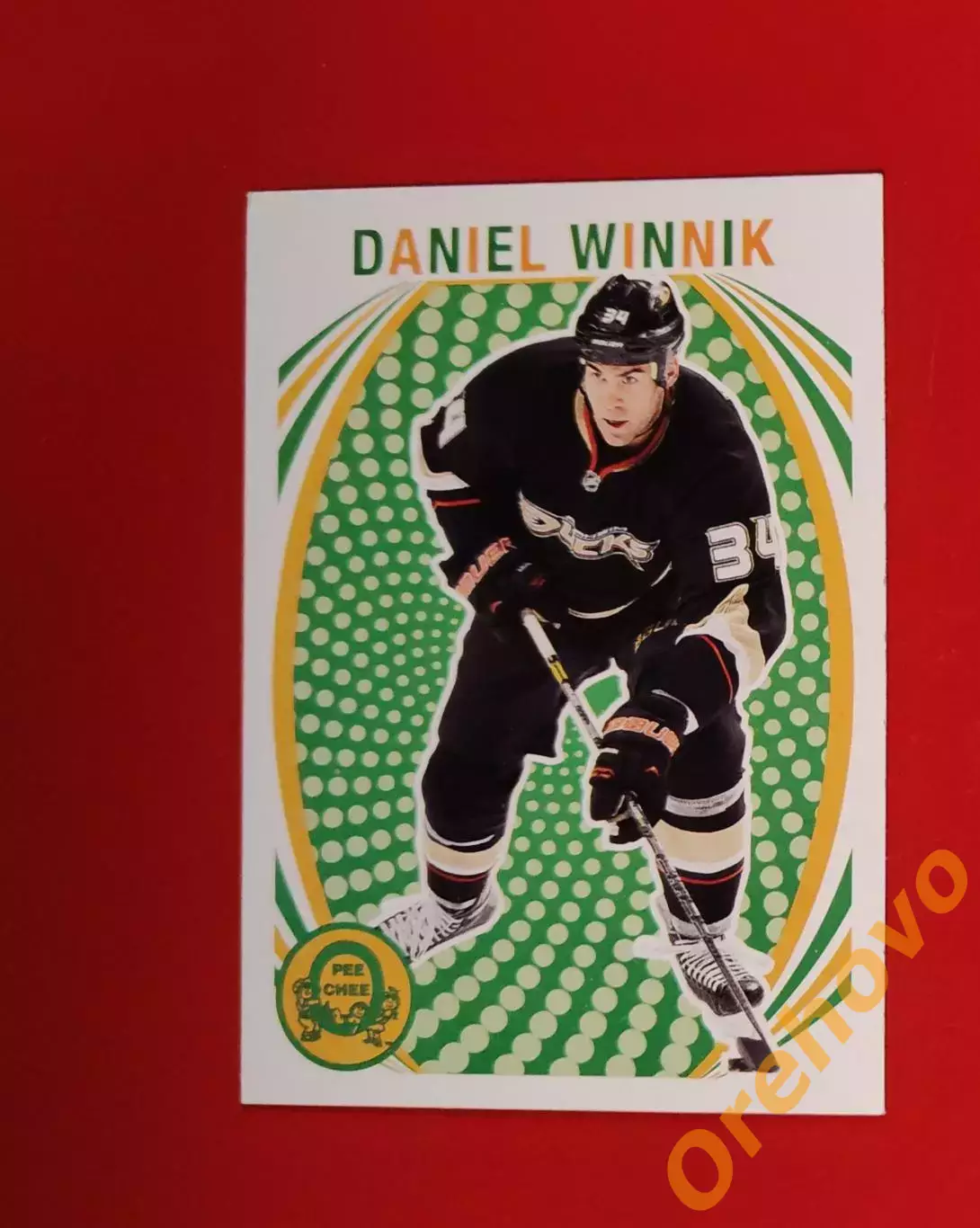 DANIEL WINNIK № 221 Анахайм 2013-14 o-pee-chee