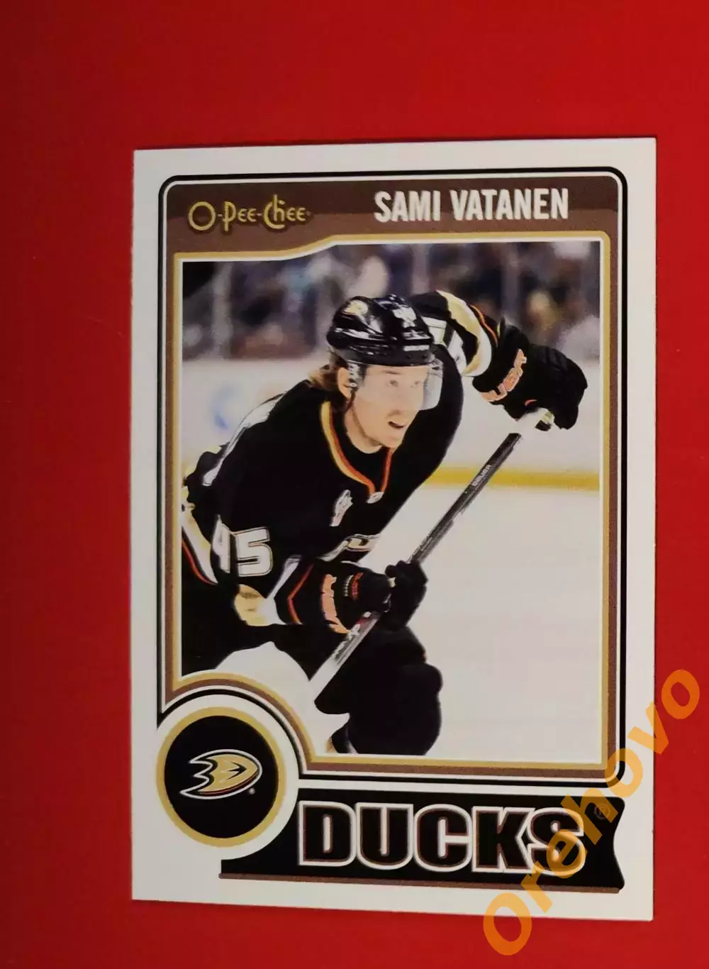 SAMI VATANEN № 214 Анахайм 2014-15 o-pee-chee