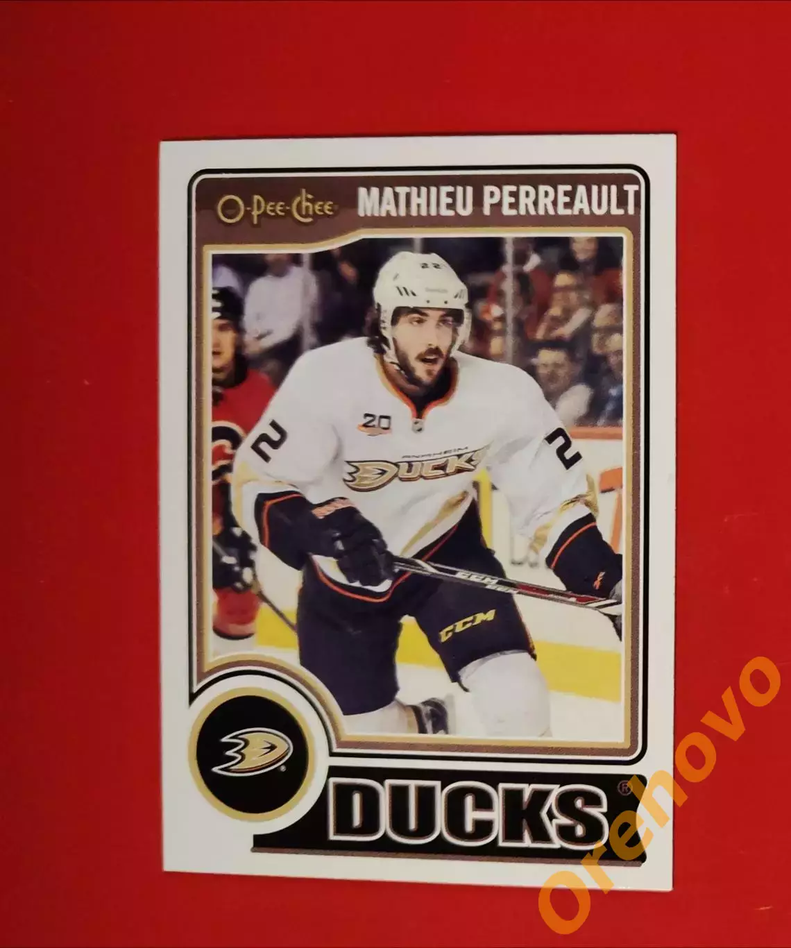 MATHIEU PERREAULT № 240 Анахайм 2014-15 o-pee-chee