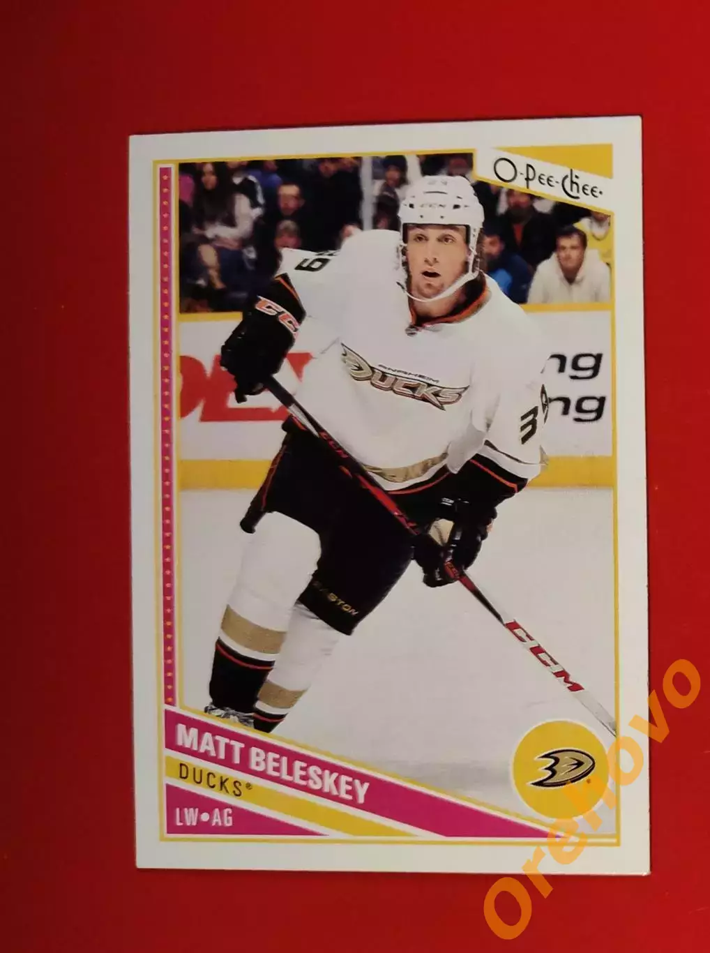 MATT BELESKEY № 277 Анахайм 2013-14 o-pee-chee