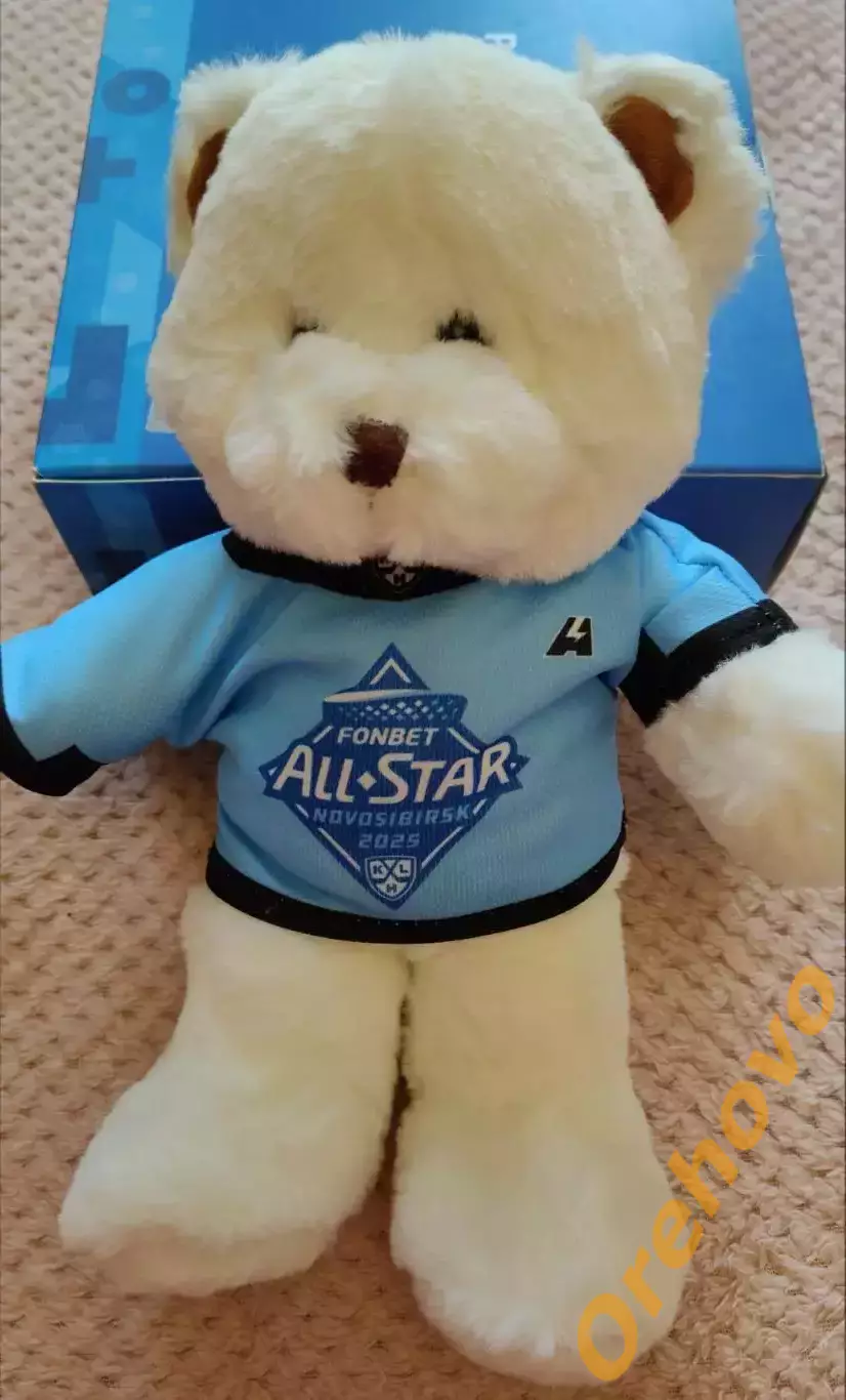 All Star Новосибирск 2025 КХЛ / Мишка в хоккейном свитере