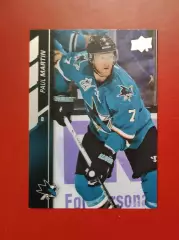 PAUL MARTIN № 409 Сан-Хосе upper deck 2015-16
