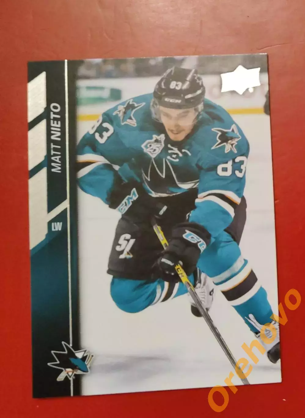 MATT NIETO № 405 Сан-Хосе upper deck 2015-16