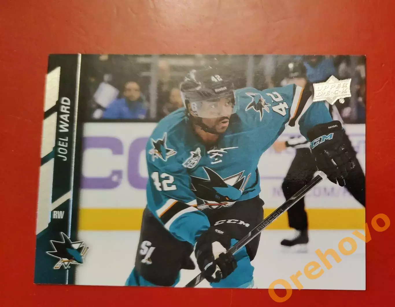 JOEL WARD № 407 Сан-Хосе upper deck 2015-16