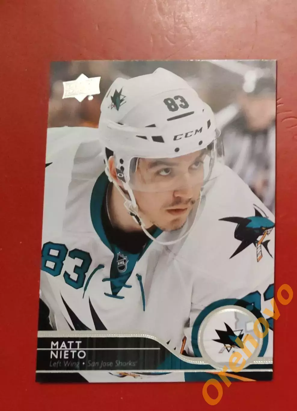 MATT NIETO № 158 Сан-Хосе upper deck 2014-15