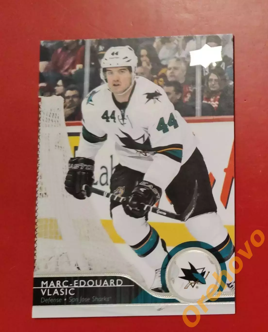 MARC-EDOUARD VLASIC No 157 Сан-Хосе 2014-15 upper deck