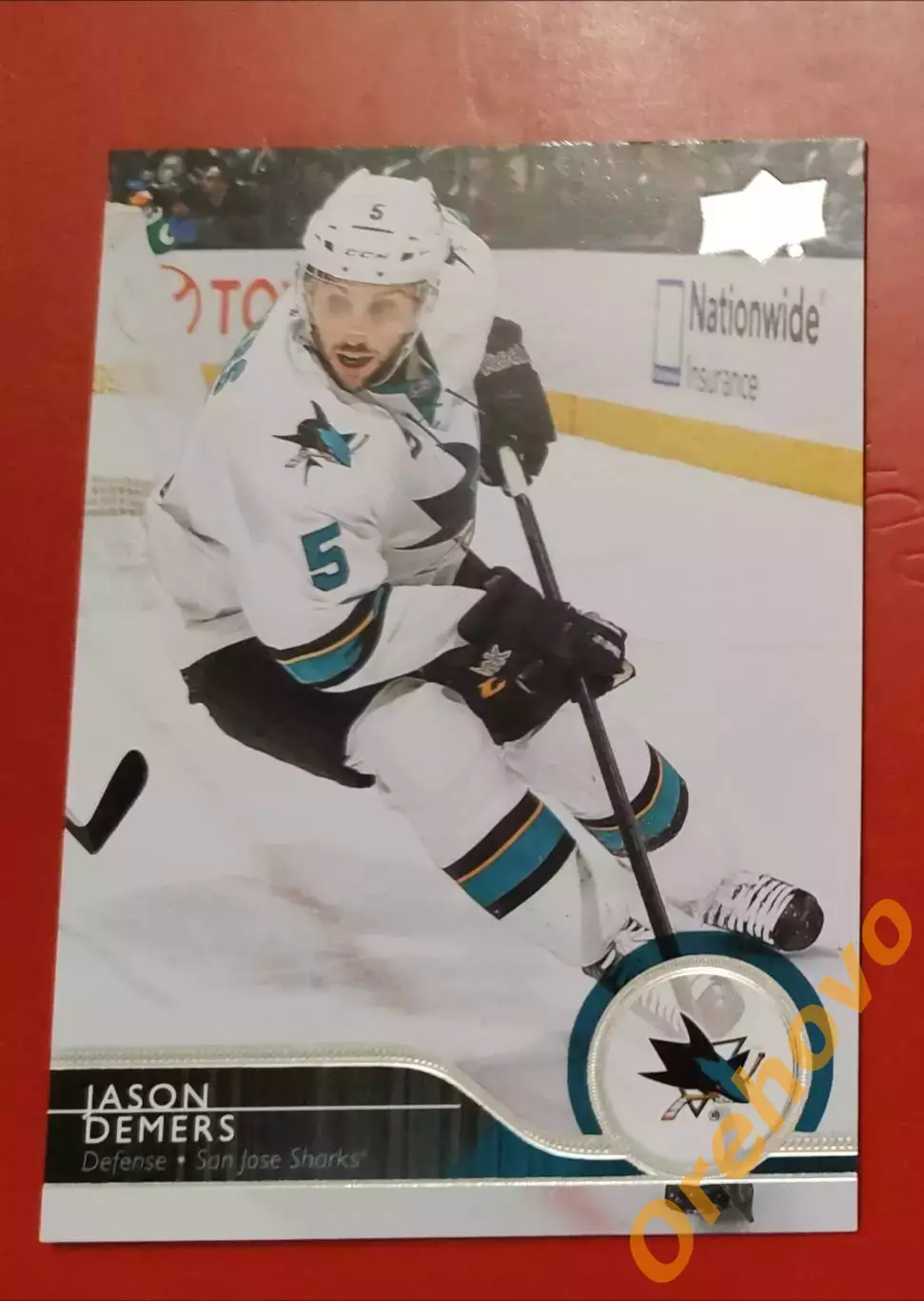 JASON DEMERS No 156 Сан-Хосе 2014-15 upper deck