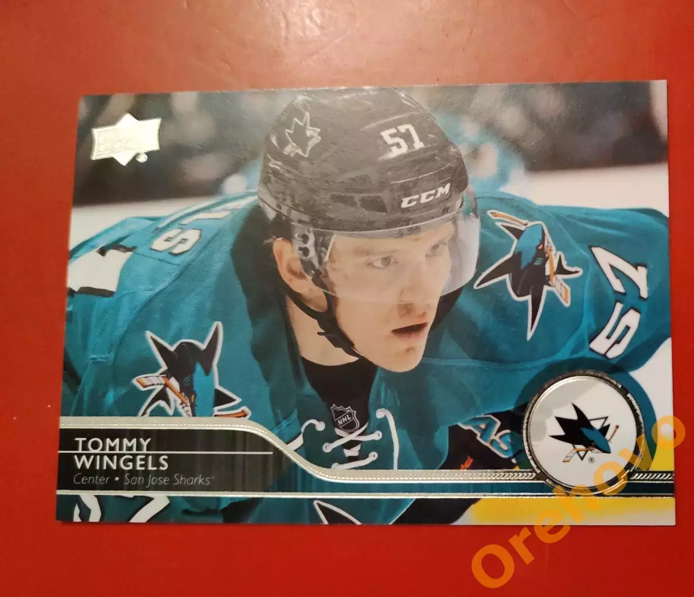 TOMMY WINGELS No 155 Сан-Хосе 2014-15 upper deck