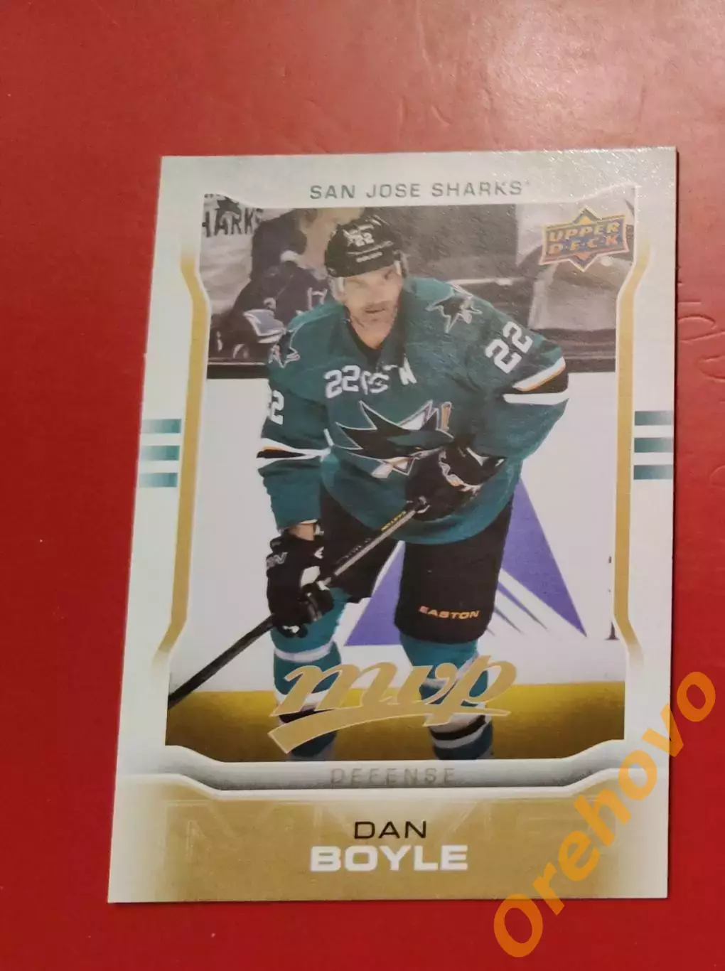 DAN BOYLE No 94 Сан-Хосе 2014-15 upper deck