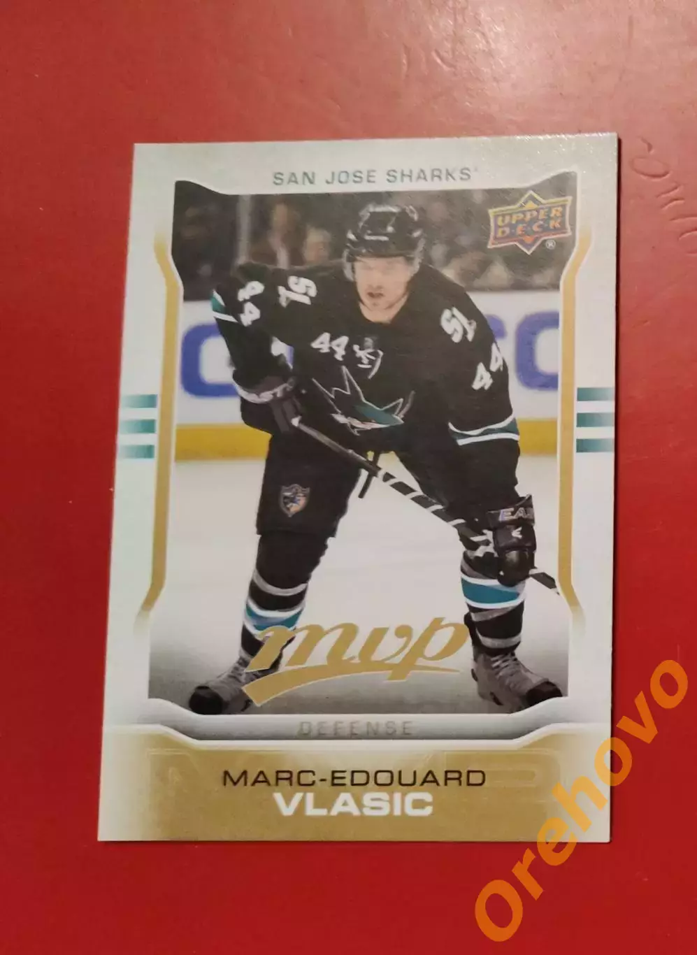 MARC-EDOUARD VLASIC No 120 Сан-Хосе 2014-15 upper deck