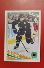 BRAD STUART No 399 Сан-Хосе 2013-14 o-pee-chee