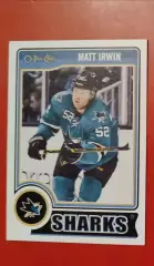 MATT IRWIN No 105 Сан-Хосе 2014-15 o-pee-chee