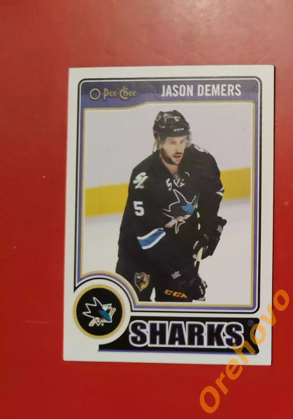 JASON DEMERS No 433 Сан-Хосе 2014-15 o-pee-chee