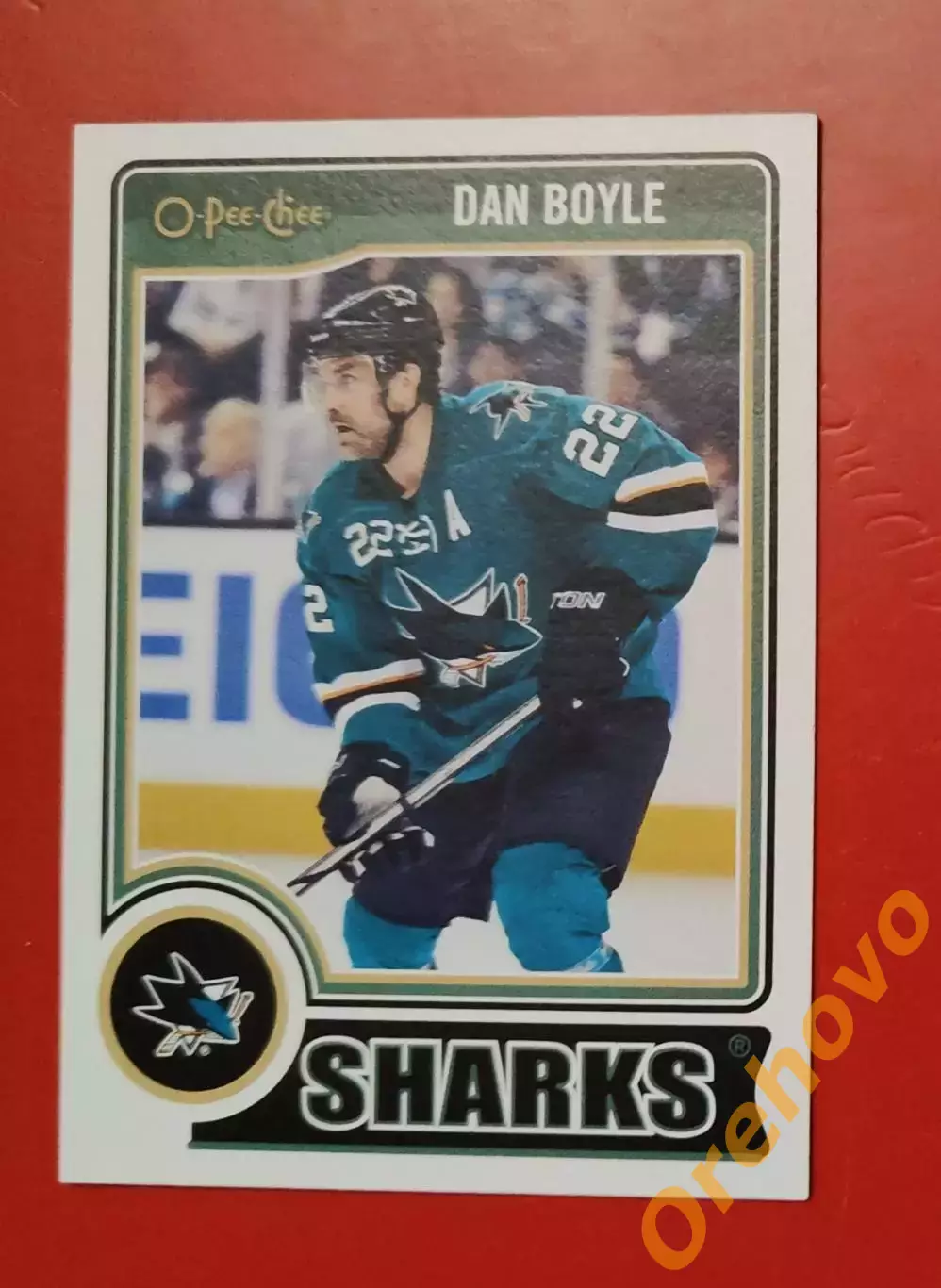 DAN BOYLE No 376 Сан-Хосе 2014-15 o-pee-chee