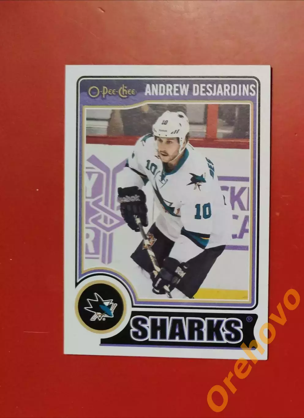 ANDREW DESJARDINS No 490 Сан-Хосе 2014-15 o-pee-chee