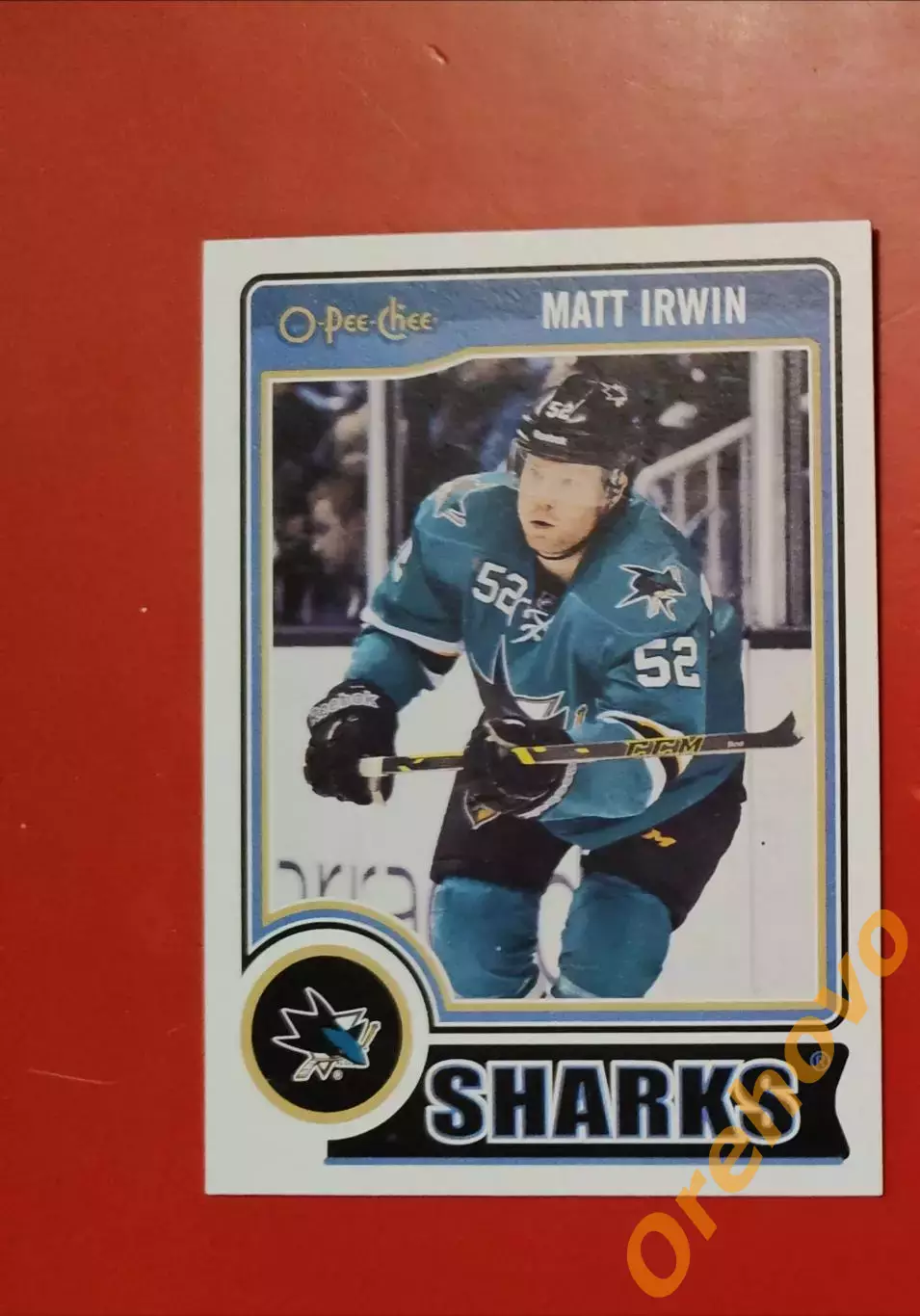 MATT IRWIN No 105 Сан-Хосе 2014-15 o-pee-chee