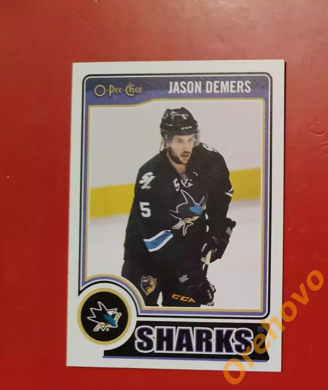 JASON DEMERS No 433 Сан-Хосе 2014-15 o-pee-chee