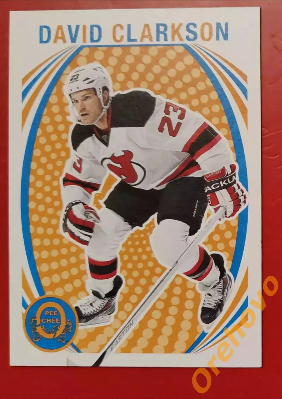 DAVID CLARKSON No 416 Нью-Джерси 2013-14 o-pee-chee