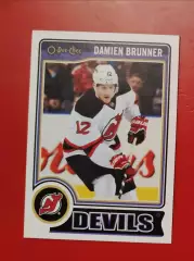 DAMIEN BRUNNER No 403 Нью-Джерси 2014-15 o-pee-chee