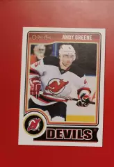 ANDY GREENE No 43 Нью-Джерси 2014-15 o-pee-chee.