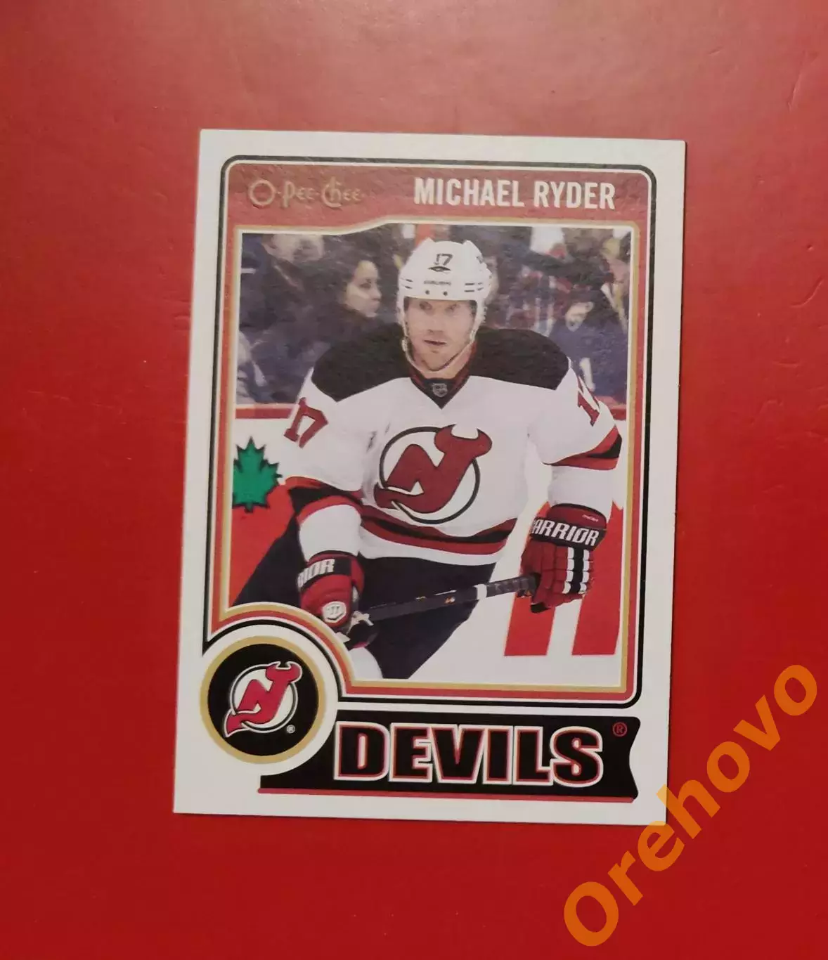 MICHAEL RYDER No 77 Нью-Джерси 2014-15 o-pee-chee
