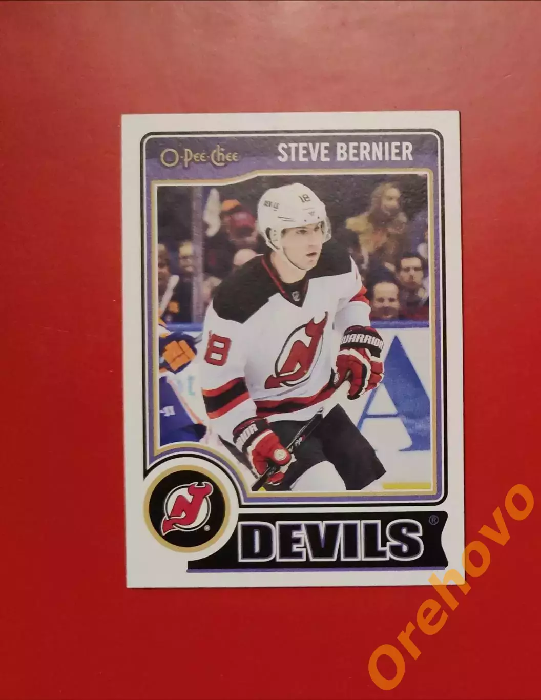 STEVE BERNIER No 440. Нью-Джерси 2014-15 o-pee-chee