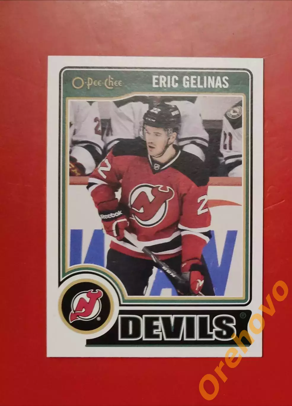 ERIC GELINAS No 352 Нью-Джерси 2014-15 o-pee-chee