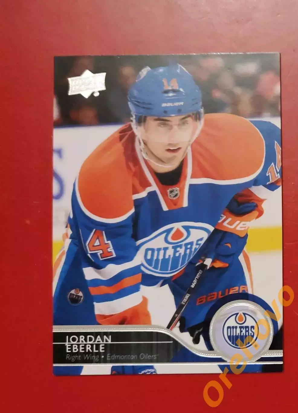 JORDAN EBERLE No 74 Эдмонтон 2014-15 upper-deck