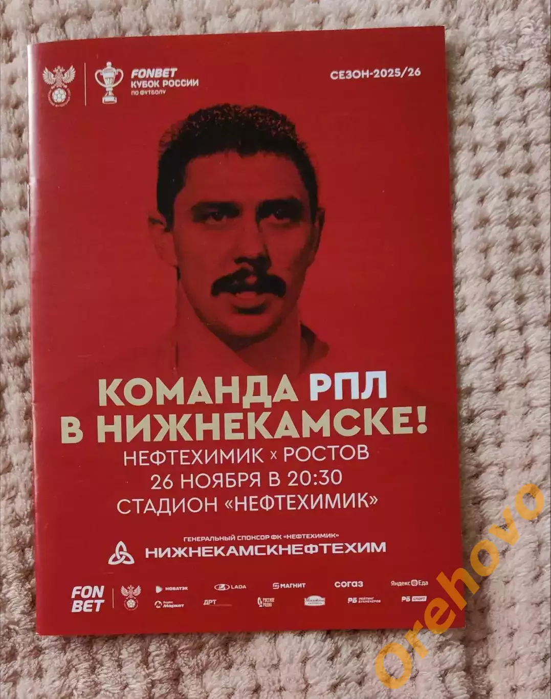 Кубок России Нефтехимик Нижнекамск - Ростов Ростов-на-Дону 26.11.2025