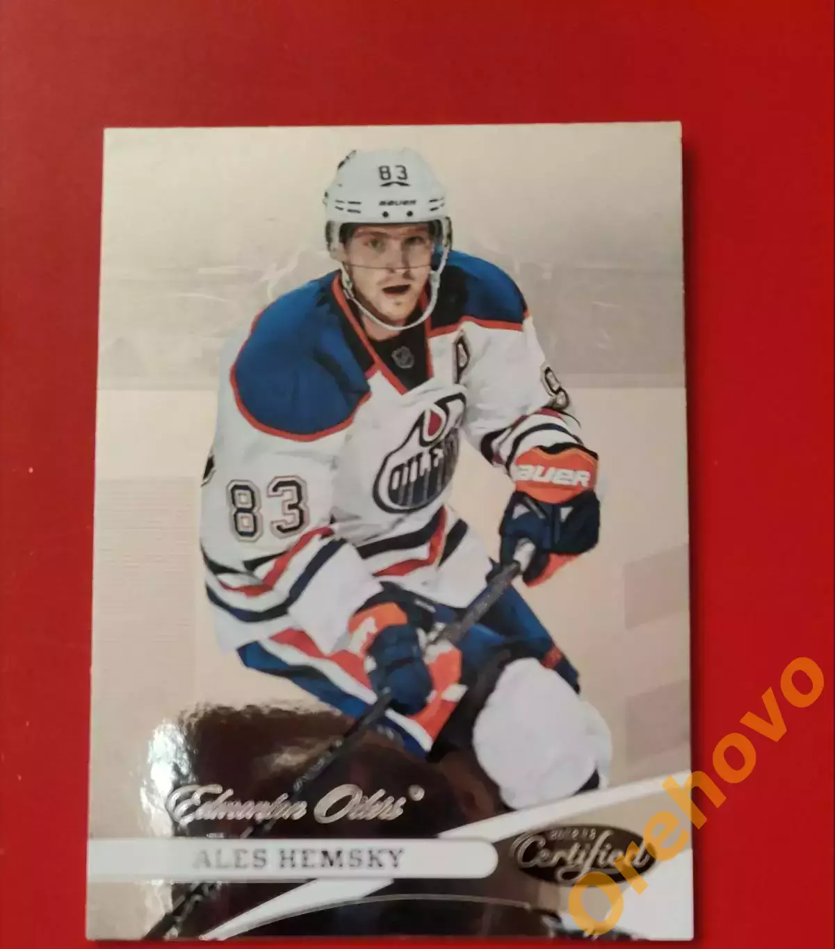 ALES HEMSKY No 83 Эдмонтон 2012-13 panini