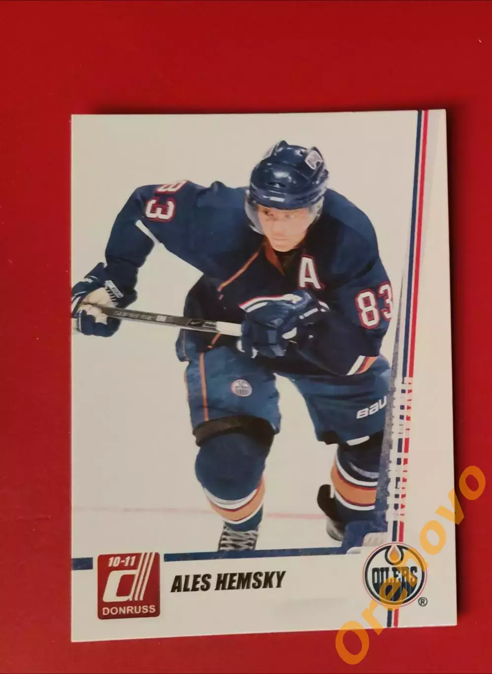 ALES HEMSKY No 106 Эдмонтон 2010 panini