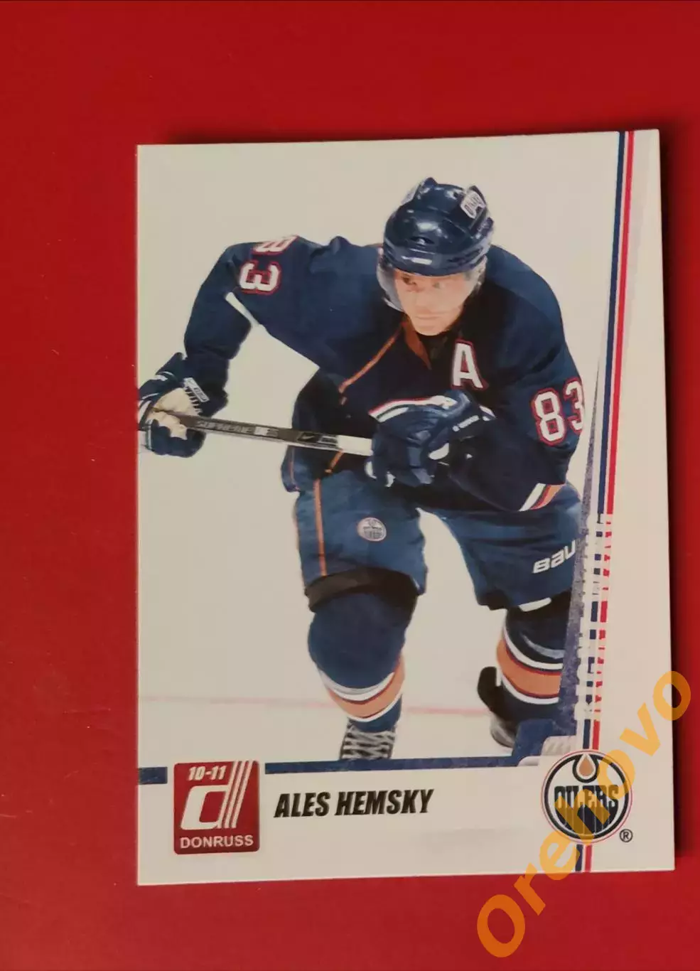 ALES HEMSKY No 106 Эдмонтон 2010 panini