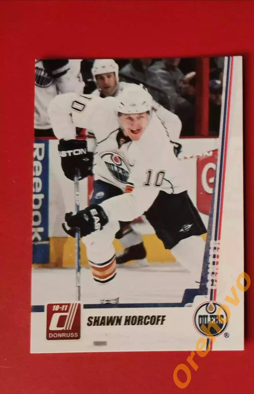 SHAWN HORCOFF No 7 Эдмонтон 2010 panini