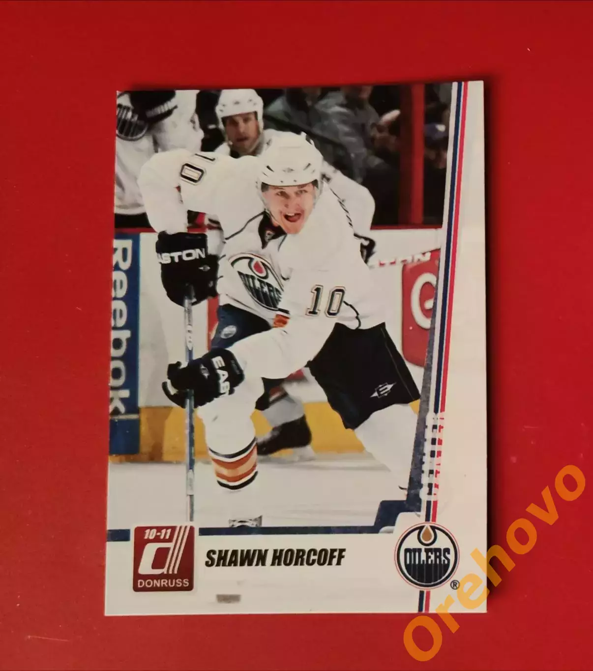SHAWN HORCOFF No 7 Эдмонтон 2010 panini